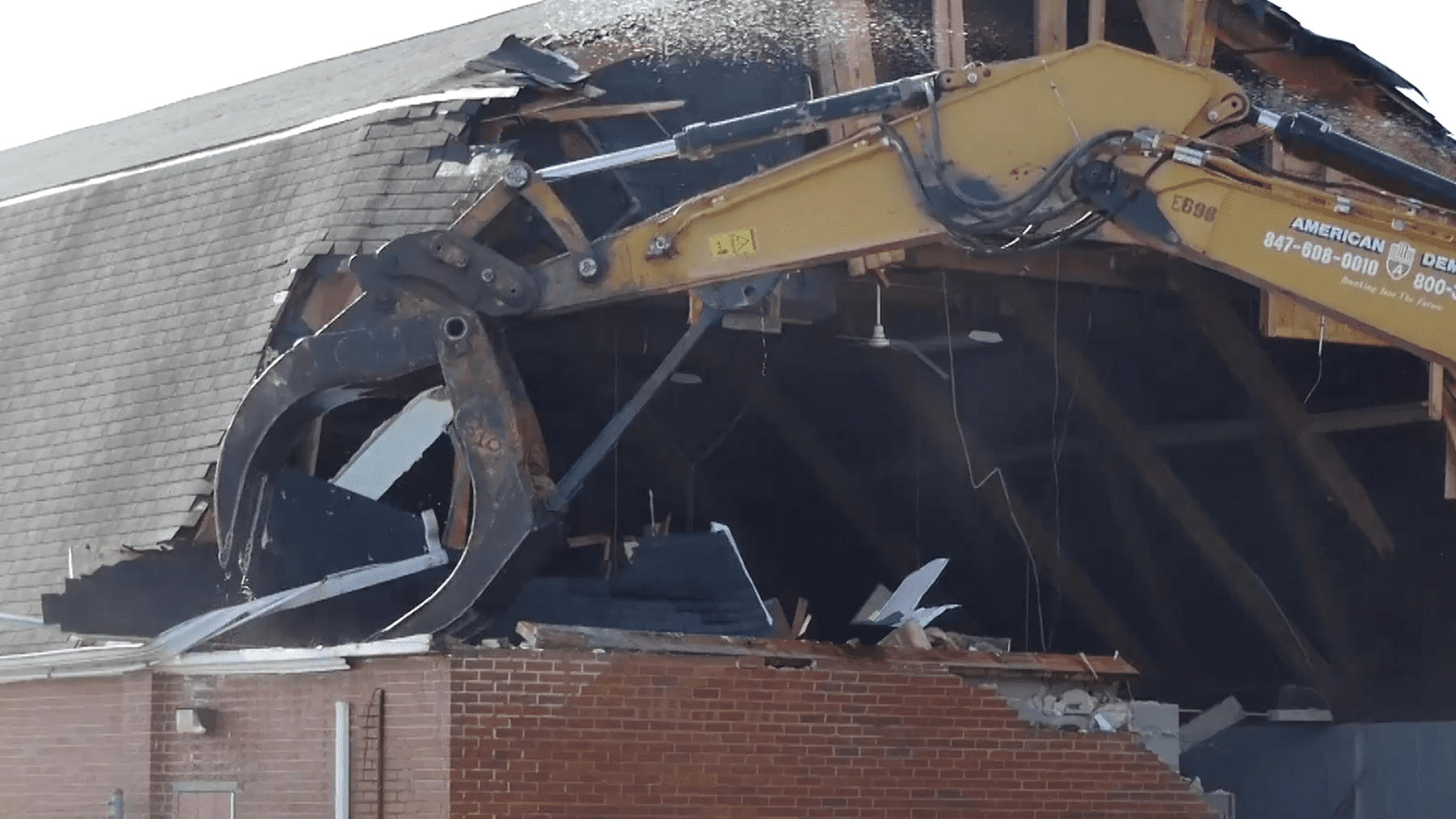 Pearls of the Past:  Barn Demolition