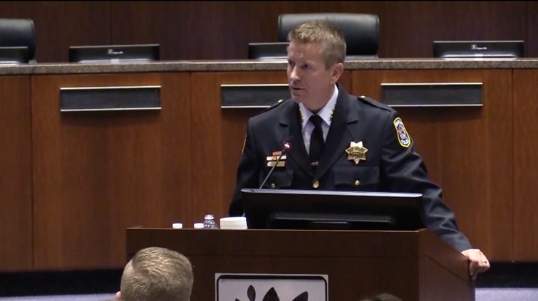 Jason Arres Sworn In As Naperville Police Chief