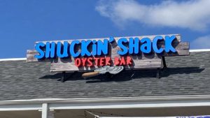 Shuckin' Shack sign
