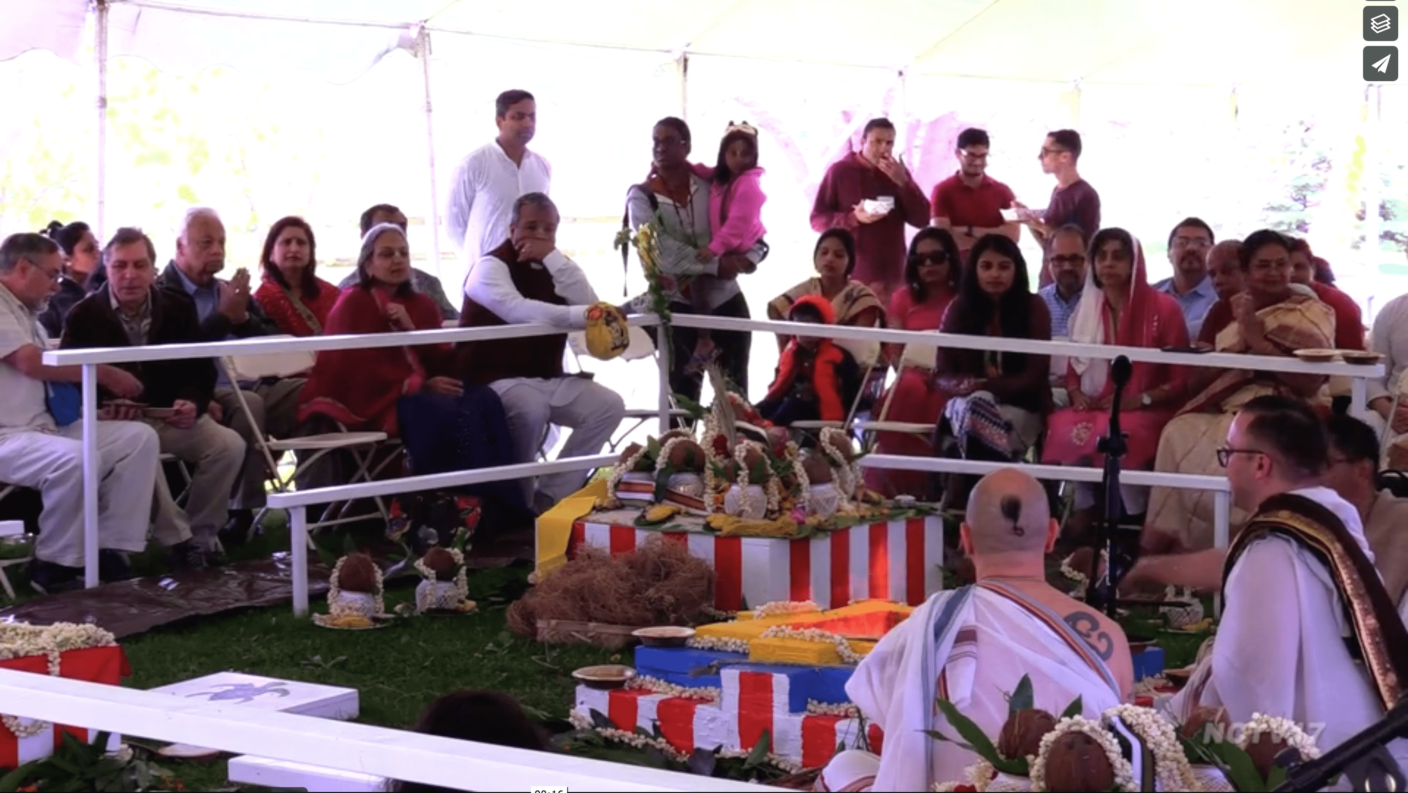 Blessing ISKCON Naperville’s New Temple