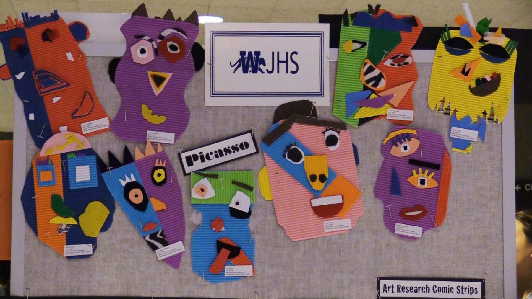 District 203 Colorful Creations on Display
