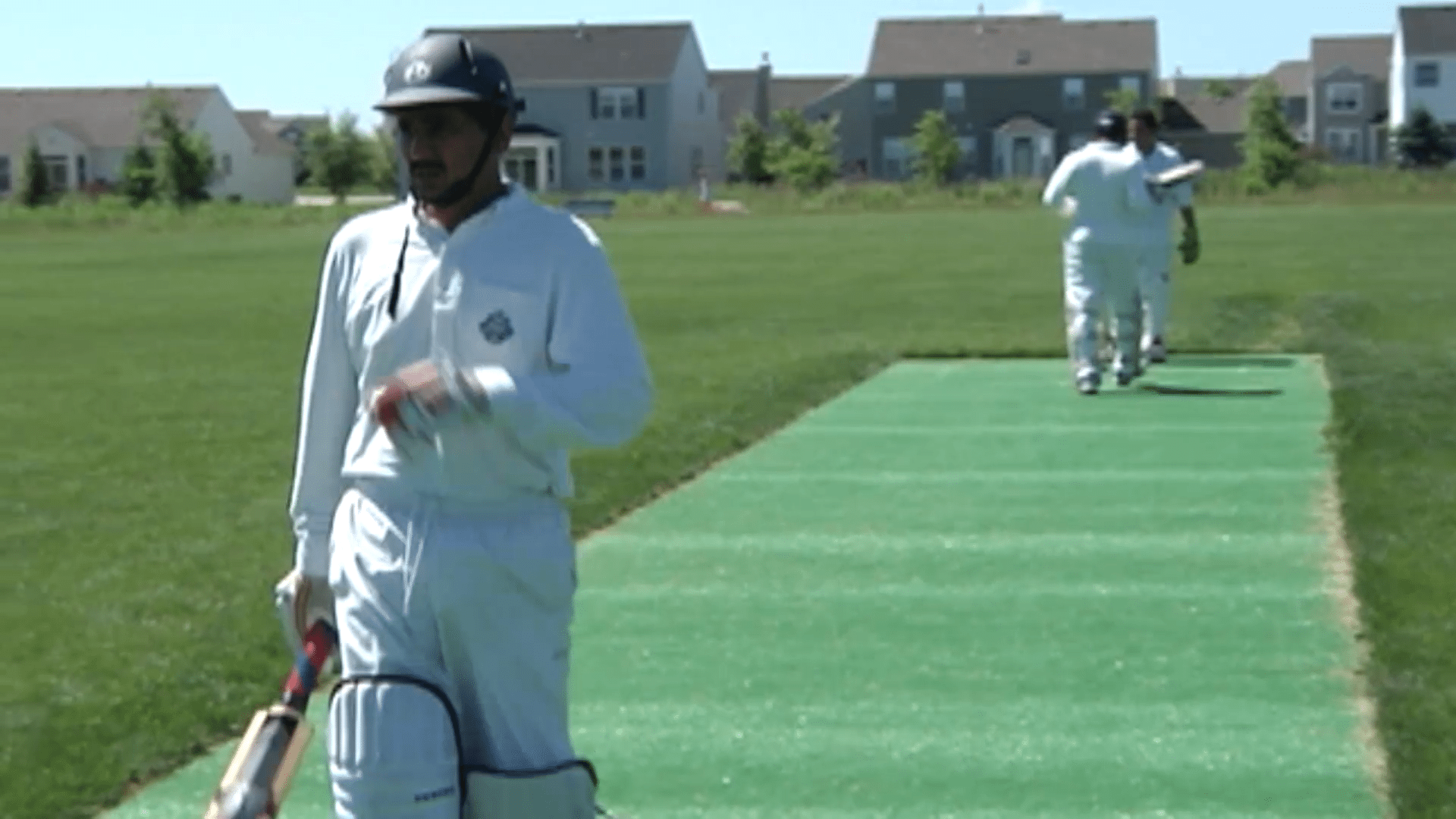 Pearls of the Past:  Cricket Pitch Comes to Commissioners Park