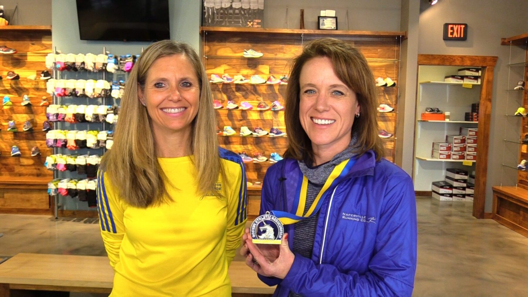 Naperville Runners Compete in Boston