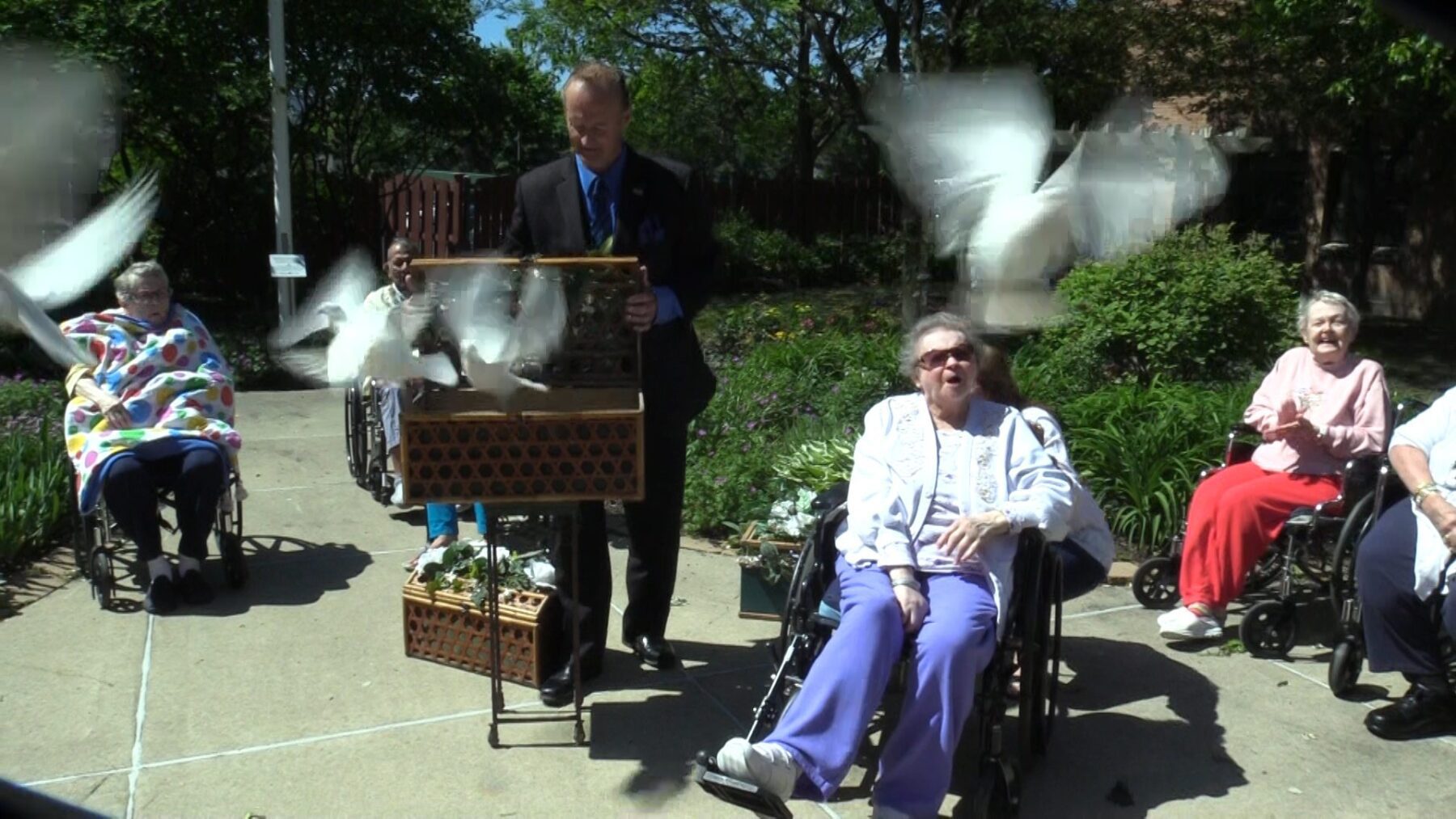 Naperville Nursing Home Residents Spread Their Wings