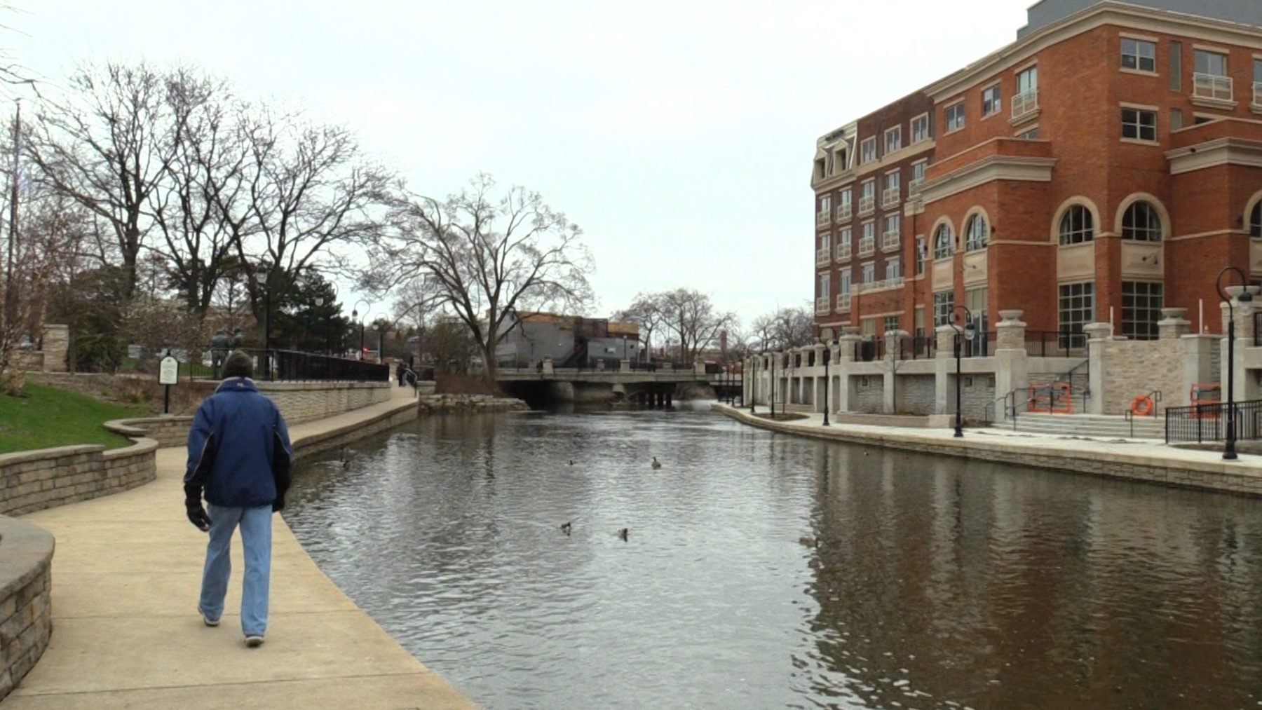 Survey on the Naperville Riverwalk